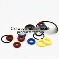 Joints toriques en silicone fluororubber, résistants aux hautes températures et aux produits chimiques, pour raccords de pompes et vannes, taille personnalisée, modèle 0051
