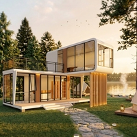 Maison mobile préfabriquée Apple Cabin, petite maison personnalisée pour l'hébergement touristique en plein air
