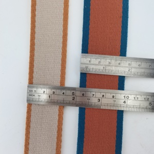 Dây đai vải cotton <span class=keywords><strong>38mm</strong></span> 45mm bán chạy, dùng làm dây đeo túi, ruy băng nhiều màu cho quần áo - Product Image 4