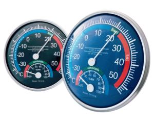 Termometer higrometer dalam ruangan Mini, pengukur suhu Analog dan kelembapan dinding rumah mendukung OEM/ODM - Product Image 6