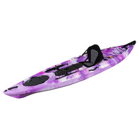 Kayak de pêche en mer étanche Dace Pro Angler 12 pieds avec siège Barat, non gonflable