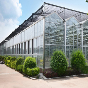 Invernadero de Cultivo Ecológico Multiusos con Buen Aislamiento Térmico y Ventilación, Invernadero de Vidrio - Product Image 1