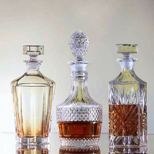 Vecchio stile <span class=keywords><strong>whisky</strong></span> Decanter Set con moderni bicchieri di cristallo e tappo di gomma per la tua <span class=keywords><strong>collezione</strong></span> di <span class=keywords><strong>whisky</strong></span> - Product Image 5