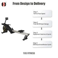 Máquina de Remo Profesional Comercial, Equipo de Ejercicio para Gimnasio, Fabricante de Equipos de Fitness, Precio Directo de Fábrica al por Mayor