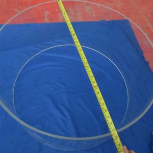 Tube en acrylique transparent de grand diamètre sur mesure / Tuyaux en PC 400mm 500mm 600mm 700mm 800mm 1000mm - Product Image 6