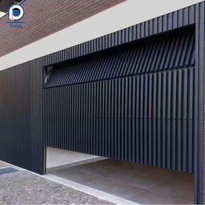 Porte de <span class=keywords><strong>garage</strong></span> <span class=keywords><strong>sectionnelle</strong></span> <span class=keywords><strong>motorisée</strong></span> Prima, résistante aux intempéries, minimaliste et conviviale pour les débutants, idéale pour les garages familiaux - Product Image 1