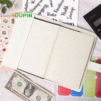Cadeau promotionnel, protège-cahier écologique fait main, couverture de carnet de notes originale, format A5, coton et lin, sublimation, étui pour livre