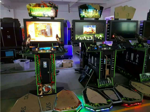 Dreamland videogiochi a gettoni <span class=keywords><strong>4</strong></span> in 1 pistola a tiro doppio macchine da gioco alieni che sparano macchina da gioco arcade - Product Image 2