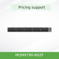 Nouveau commutateur réseau Mellanox NVDIA Quantum 2 Series 1U Rackmount MQM9790-NS2F NDR 400G 32 ports OSFP InfiniBand 51,2 Tbps AI HPC