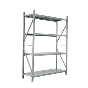 Powder coated steel industrial shelving use storage rack metal wide span racking warehouse shelf racking