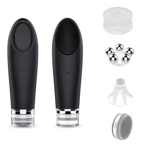 Appareil de nettoyage du visage à détection de chaleur, nettoyeur de pores, instrument de lavage du visage électrique, appareil de massage thermique pour le visage et les yeux à usage domestique - Product Image 5