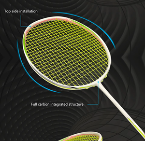 热销碳纤维羽毛球拍超轻球拍石墨碳纤维OEM ODM定制 - Product Image 4