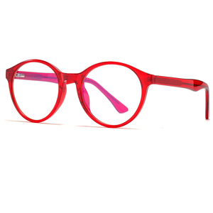 Lunettes de soleil à verres clairs, montures rondes rétro vintage de haute qualité en acétate, les montures optiques en acétate les plus populaires - Product Image 4