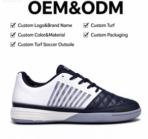 <span class=keywords><strong>Scarpe</strong></span> <span class=keywords><strong>da</strong></span> <span class=keywords><strong>Calcetto</strong></span> Unisex <span class=keywords><strong>per</strong></span> Interni, Suola Piatta in Gomma Antiscivolo, Tomaia in Pelle Sintetica Trapuntata, Scarpini Professionali <span class=keywords><strong>per</strong></span> Tutte le Stagioni - Product Image 5