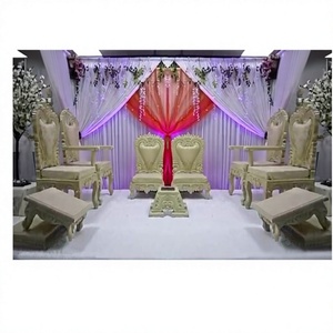 Modern Design Chairs for Wedding Mandap Hindu Marriage Ceremony Mandap Chairs Set Hindu Marriage Ceremony Mandap Chairs Set USA - Product Image 2
