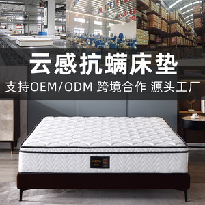 Show Bon Mattress 24cm 28cm Pocket Spring Foldable Orthopedic <b>Memory</b> <b>Foam</b> Bedroom Use - Product Image 3
