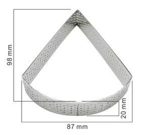 Outil de cuisson perforé en acier inoxydable 304, tarte française, laisser mouler un anneau de tarte - Product Image 6