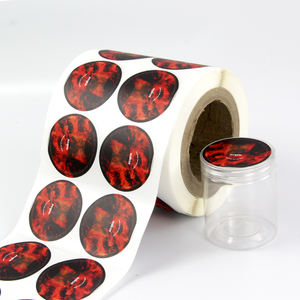 Etiquette ronde à gratter personnalisée en forme de rectangle, papier adhésif <span class=keywords><strong>double</strong></span> <span class=keywords><strong>face</strong></span>, autocollant d'étiquette de plusieurs pages à décoller - Product Image 6