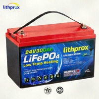 Batterie LiFePO4 haute capacité 24V 300AH Grade A Haute performance 6000 cycles Marine RS485 Terminal M8 CE RoHS IP67 OEM ODM