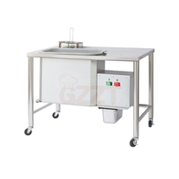 Table de cuisson électrique automatique, équipement KFC, 220V, 110V, emballage de poudre électrique, Table de cuisson de poulet