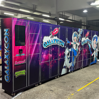 Casier à bagages intelligent personnalisé en usine avec serrure électronique et écran tactile de 15,6 pouces pour la salle de sport et l'extérieur