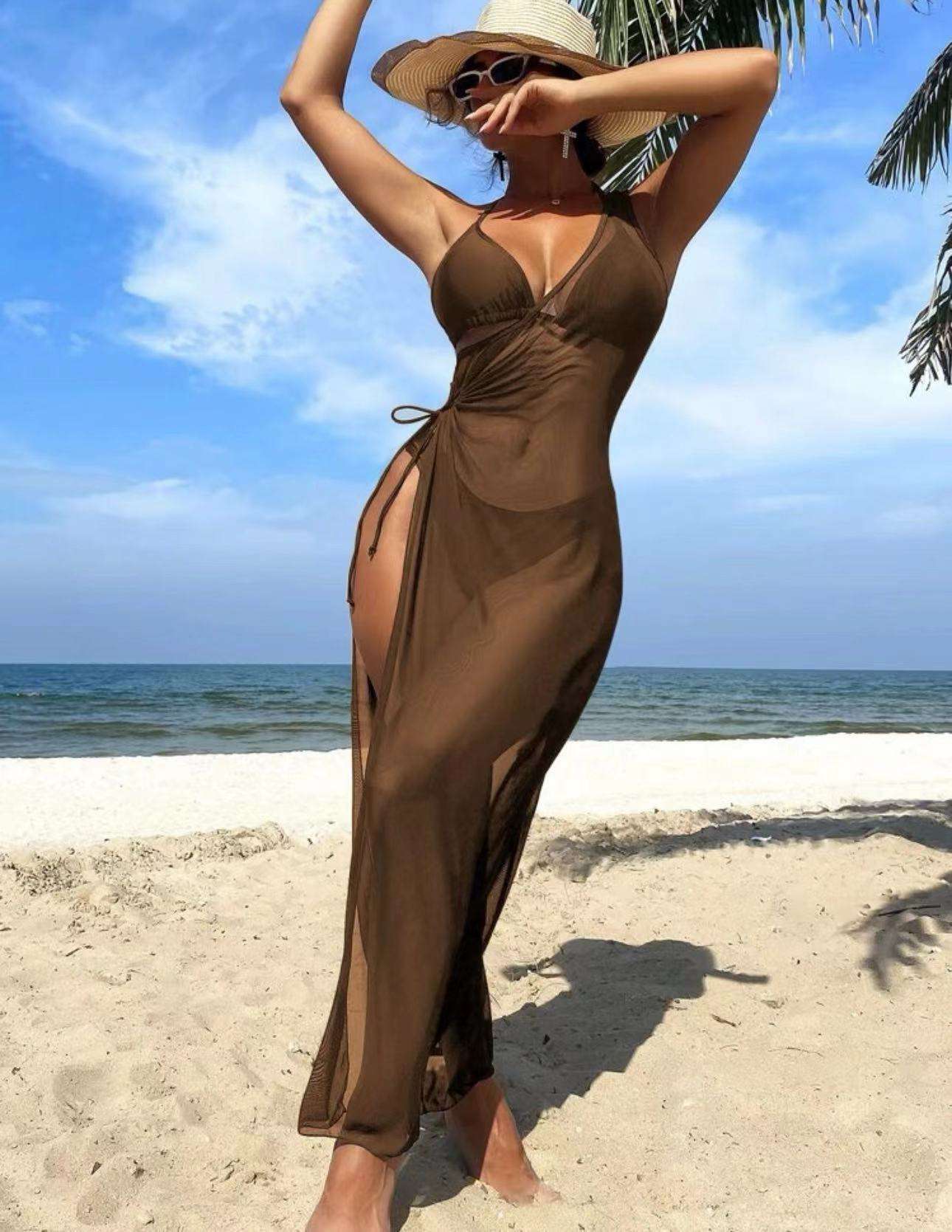 สีน้ำตาล