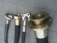 Tuyau flexible hydraulique haute pression en caoutchouc de 1/4'' à 8'' avec embouts