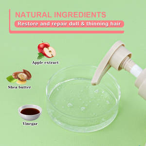 Venta al <span class=keywords><strong>por</strong></span> mayor de vinagre de manzana chino champú anticaída de cabello seco aceitoso y dañado productos para el cuidado del cabello champú - Product Image 4