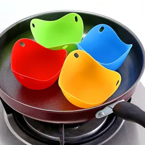 Moldes de silicona para cocer huevos, para <span class=keywords><strong>microondas</strong></span>, freidora de aire y estufa - Product Image 1
