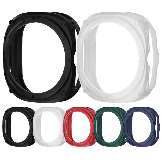 Enjoy Pretty  Hollow Protective Cover Watch Case for Samsung Galaxy Watch 7 47mm Watch Screen Protector Case