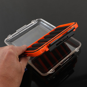 Caja de Pesca Profesional Impermeable de ABS, Organizador de Señuelos Resistente, Estuche para Anzuelos y Accesorios, Portátil, Transparente, Venta al Por Mayor - Product Image 2
