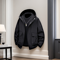 Ventes en gros de vestes de pilote pour hommes de haute qualité, vestes à capuche pour l'extérieur, nouvelles vestes décontractées de style streetwear pour hommes