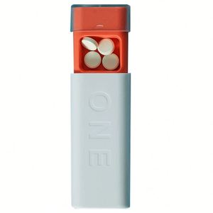 Nouveauté 2025 – Emballage transparent en ABS personnalisé avec logo, pour mini-boîtes repas 3 repas par jour – Meilleures ventes |   Boîte de rangement portable pour pilules - Product Image 2