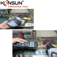 Perceuse à percussion électrique portable KONSUN 280W, mandrin sans clé 10 mm, vitesse variable, réversible, pour projets de bricolage à domicile, petits travaux, OEM