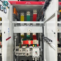 Système de distribution d'énergie triphasé GGD avec tableaux de distribution modulaires et protection IP55 pour usine