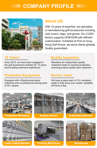 कस्टम गोल्फ ड्राइवर हेडकवर ओएम odmगोल्फ ब्लेड माललेट पंप सिर कवर गोल्फ हेड कवर सेट गोल्फ हेड कवर कस्टम कवर - Product Image 3