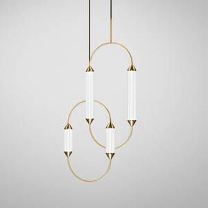 Modern Minimalist Designer Showroom Dining <b>Table</b> Set Pendant Light for Dining Room Study Bar Bedroom <b>Bedside</b>-Understated Luxury - Product Image 4