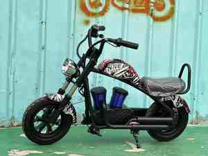 Motocicleta Eléctrica Infantil de Bolsillo, Motocicleta Todoterreno <50CC con Encendido Manual y Motor de 2 Tiempos, Velocidad Máxima 40-60km/h - Product Image 2