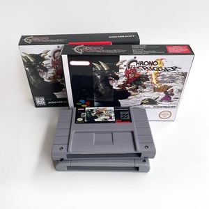 Cartouche de jeu Chrono Trigger (avec sauvegarde par batterie) 16 bits pour console de jeu vidéo SNES version NTSC USA/EUR - Product Image 1