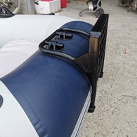 Bateau gonflable à rames pour la pêche, pour 3M, avec moteur électrique de 12v, 28lb, en Pvc, populaire, pour 1 à 4 personnes