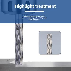 מקדח קרביד מוצק 5.56 ספירלי ארוך, מקדח קרביד מדורג לפלדה, סיטונאי מהמפעל - Product Image 5