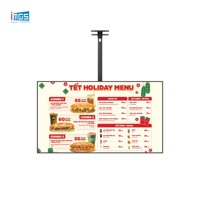 Pantalla de Señalización Digital LCD de 32-65 Pulgadas para Montaje en Techo con Sistema Android