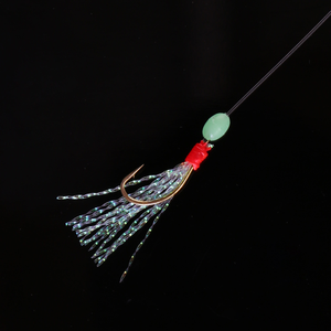 Venta al por mayor de <span class=keywords><strong>pesca</strong></span> Sabikis Fish Skin 6 anzuelos Sabiki Rigs #8 #10 #12 #14 #16 - Product Image 1