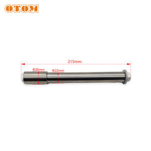 OTOM 2018-2026 MC TC SX 85 Essieu <span class=keywords><strong>de</strong></span> <span class=keywords><strong>roue</strong></span> avant <span class=keywords><strong>de</strong></span> moto avec écrou pour <span class=keywords><strong>KTM</strong></span> HUSQVARNA GASGAS Dirt Bike - Product Image 2