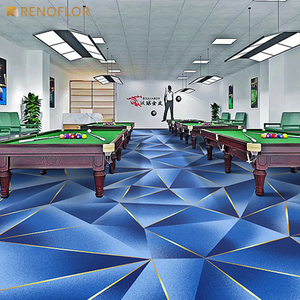 Tapete de Piso e Parede de Nylon com Design Moderno e Ecológico, Rolos de Carpete de Pile Loop para Escritórios Comerciais e Hotéis, Fabricado à Máquina - Product Image 2