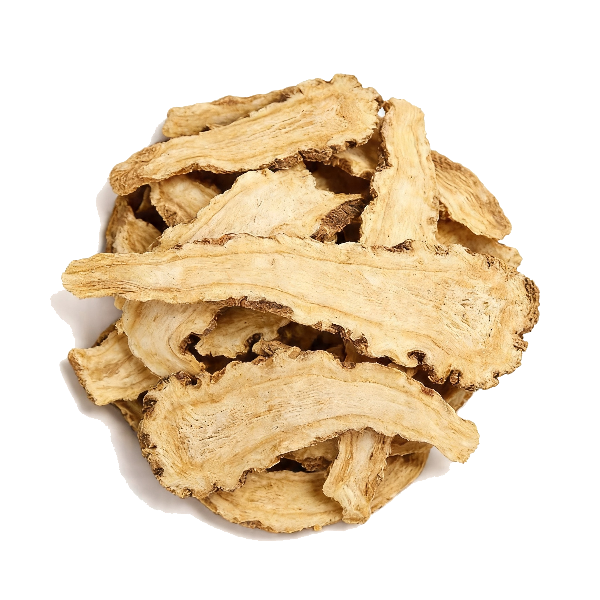 Premium Gansu Chinese Angelica Root Head Slices - Traditional Herbal Pieces