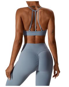 Canotta Sportiva YOKE Racerback ad Asciugatura Rapida, Traspirante, Riciclabile in Spandex/Poliestere, Intimo Sportivo per Fitness e Yoga Femminile - Product Image 1