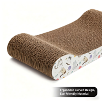Griffoir pour chat en papier écologique, directement de l'usine, avec design personnalisé, emballage en carton durable, protège le canapé pour chats d'intérieur