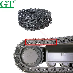 掘削機ドーザー用トラックチェーントラックリンクアセンブリD50KM861車台部品