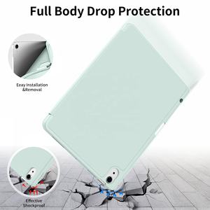 Étui Folio de protection antichoc <span class=keywords><strong>robuste</strong></span> et <span class=keywords><strong>robuste</strong></span> avec couverture intelligente, veille automatique, réveil pour <span class=keywords><strong>iPad</strong></span> <span class=keywords><strong>Air</strong></span> 5/ <span class=keywords><strong>Air</strong></span> 4 10.9 pouces - Product Image 3